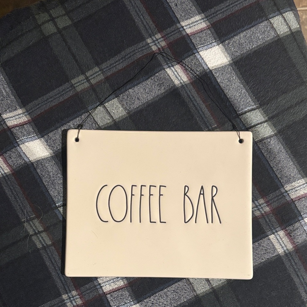 Rae Dunn Coffee Bar Sign